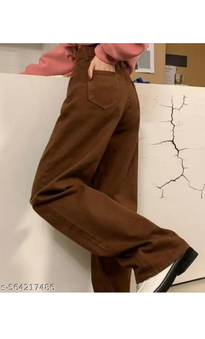 DEMIN WIDE LEG JEANS