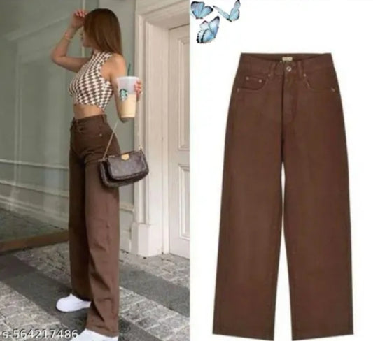 DEMIN WIDE LEG JEANS